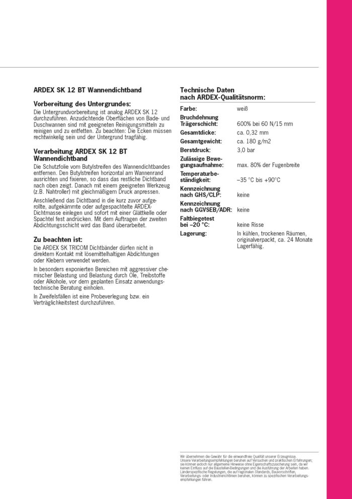 ARDEX SK 90 TRICOM Innenecke 90 ° einzeln – Bild 4