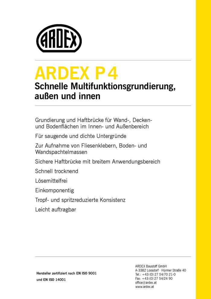 ARDEX P4    2KG – Bild 2