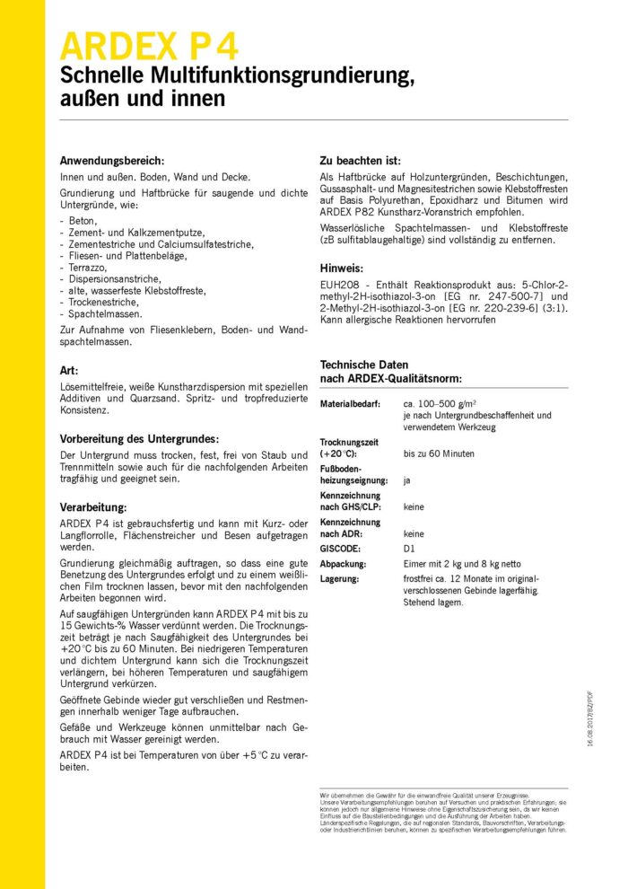 ARDEX P4    2KG – Bild 3