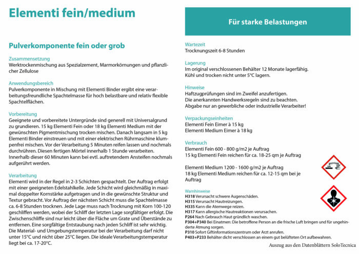 Elementi READY fein 15 kg – Bild 2
